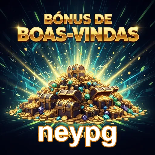 Imagem de bônus de boas-vindas do site neypg, apresentando ofertas atrativas para novos usuários.