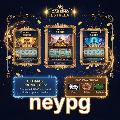 Promoções do Cassino Estrela no site neypg, atraindo jogadores com ofertas especiais.
