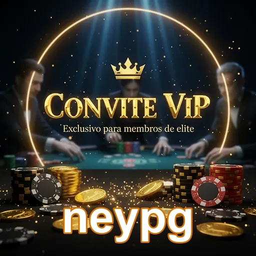 Convite VIP para casino do site neypg, destacando uma experiência exclusiva e elegante.